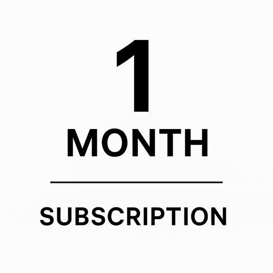 1:1 Coaching (1-Month Payment Plan)